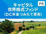 全世界株式で長期の資産形成を「キャピタル世界株式ファンド（DC年金つみたて専用）」