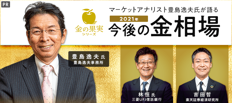 マーケットアナリスト豊島逸夫氏が語る「今後の金相場」＜2021年＞