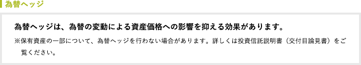 為替ヘッジ