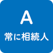 常に相続人